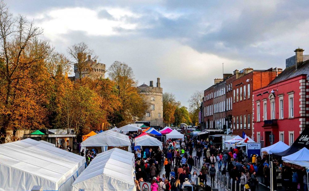 The Savour Kilkeny food village on The Parade in Kilkenny City. Photo: Savour Kilkenny/Facebook