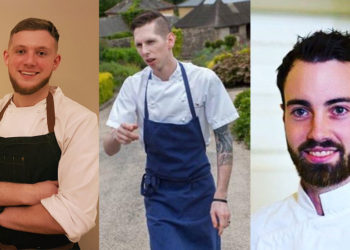 L-R: Romulad Bukaty, Michael Tweedie and Killian Crowley.