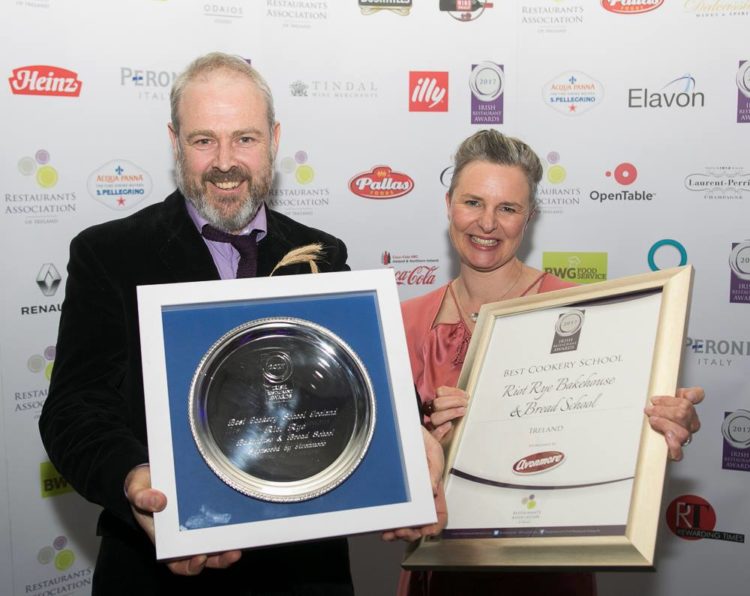 Riot Rye Bakehouse & Bread School won Best Cookery School at the 2017 Irish Restaurant Awards.