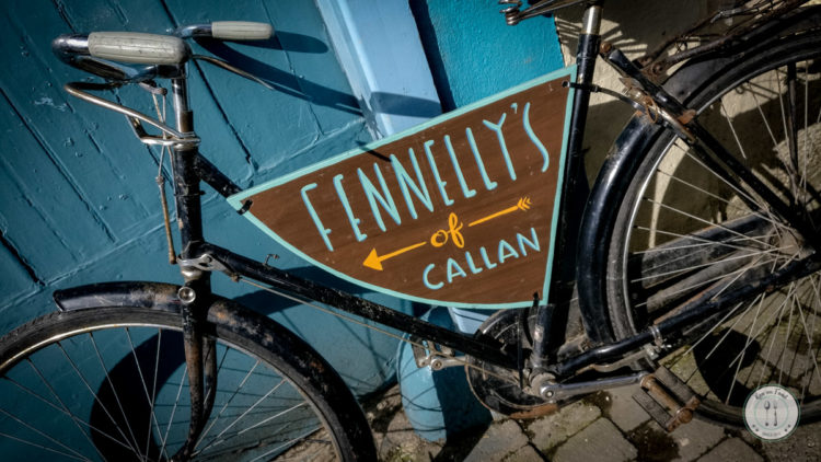 A bike outside the door of Fennelly's, Callan. Photo: Ken McGuire