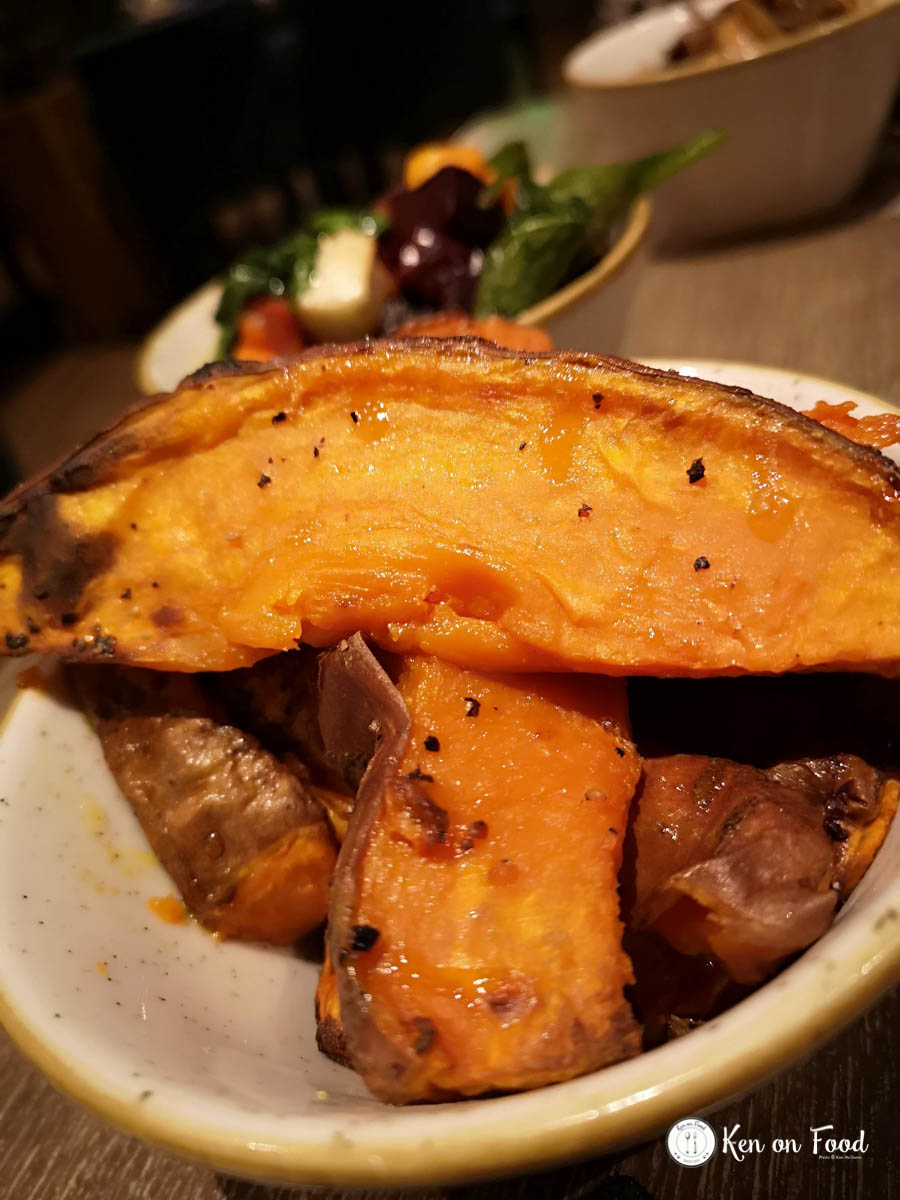 Sweet potato wedges at Dillisk.