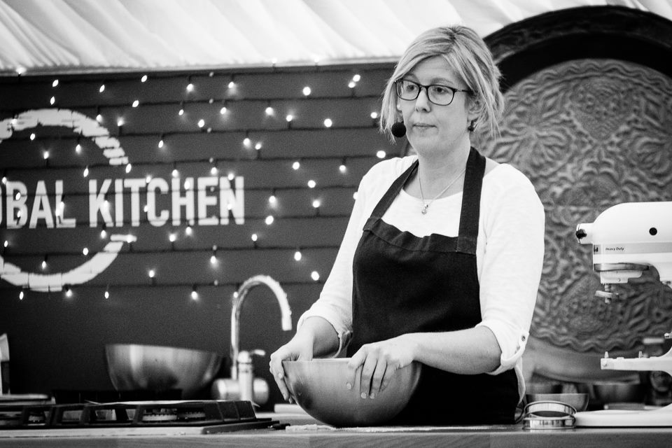 Pastry chef Laura Gannon (Cakeface) at Savour Kilkenny 2016