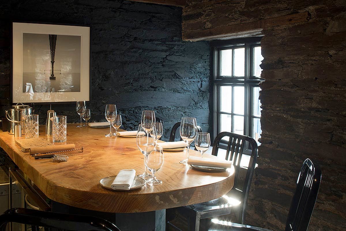 Inside Mews, West Cork. Photo: mewsrestaurant.ie