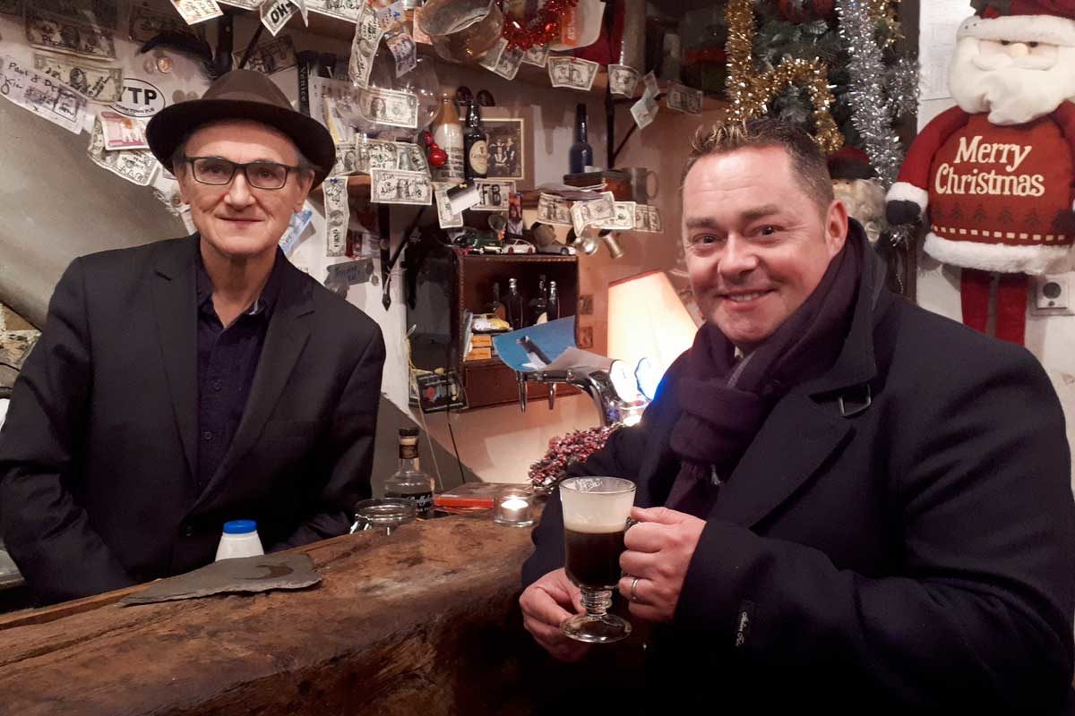 Michael Conway (The HOle in the Wall) and Neven Maguire. Photo: RTÉ