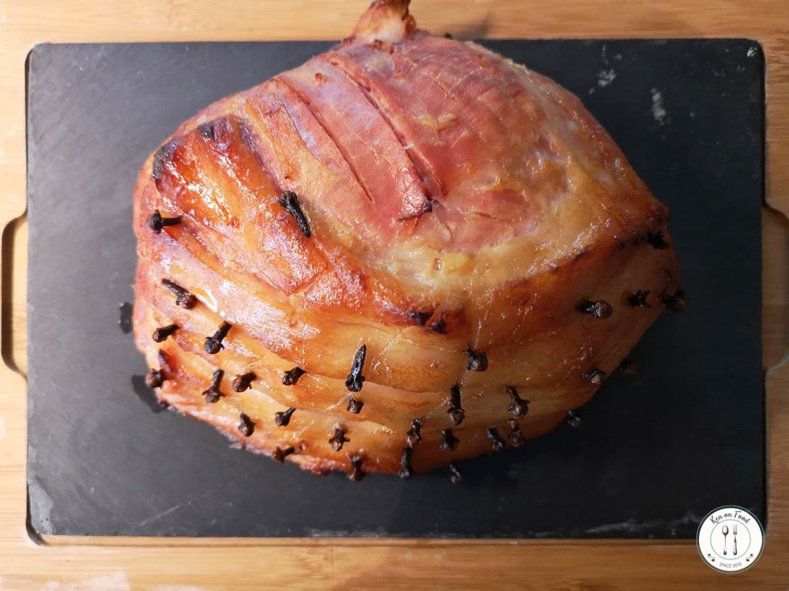 How to roast a precooked ham (with a sneaky splash of poteen)