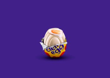 White Cadbury Creme Egg