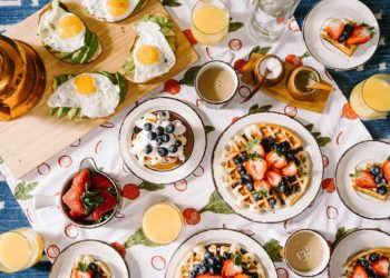 Breakfast pancakes and eggs. Photo: Rachel Park/Unsplash