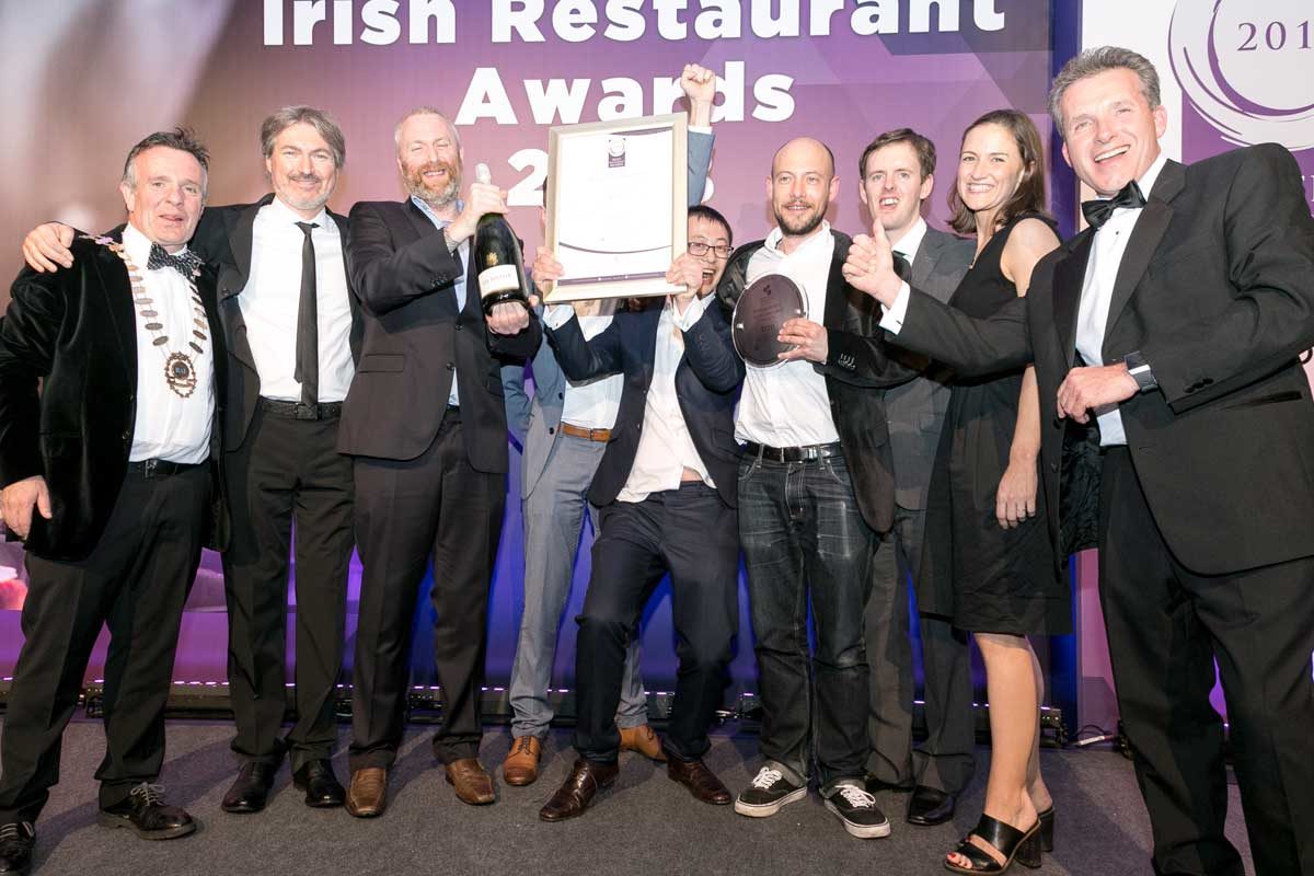 Dublin's Etto were overall Best Restaurant winners in 2018. Photo: Paul Sherwood/RAI