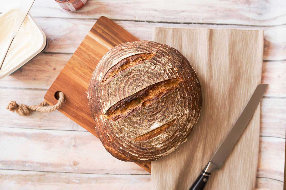 Souddough bread in Kilkenny. Photo: School of Food