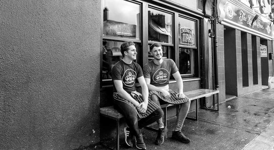 Rory McCormack and Cathal O'Connor of Handsome Burger, Galway.