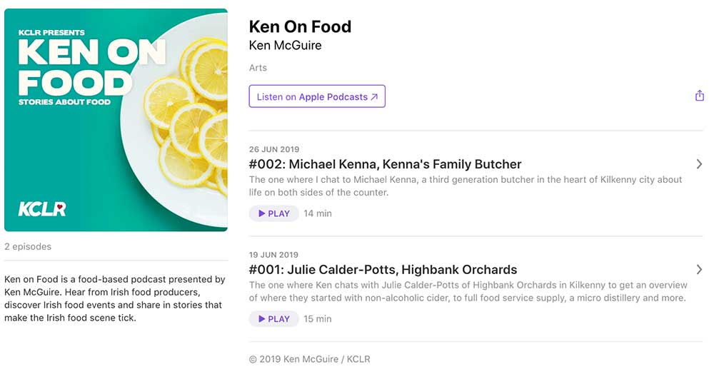 Ken on Food on Apple Podcasts