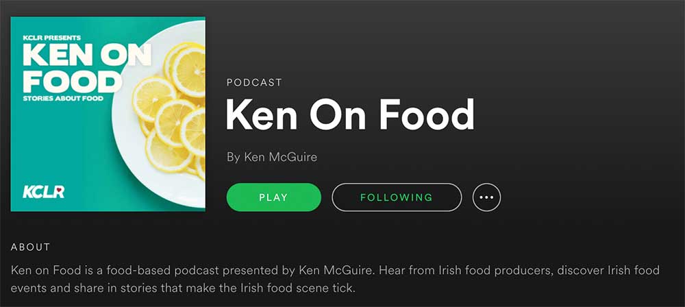 Ken on Food on Spotify