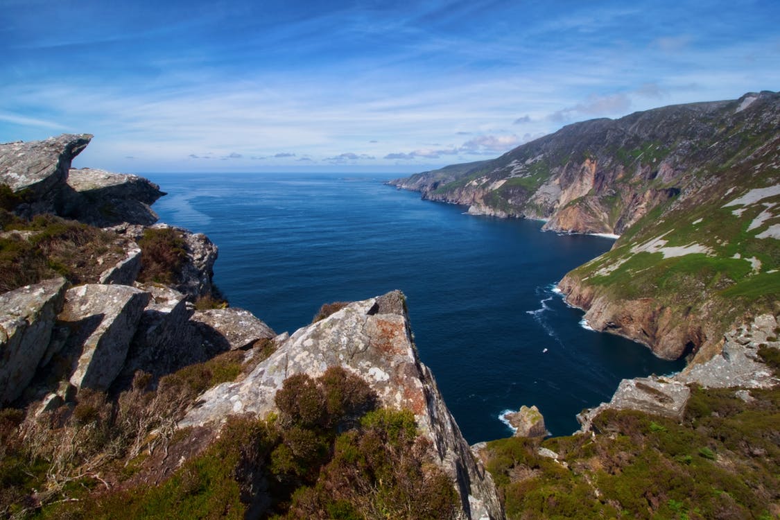 Donegal coastline.