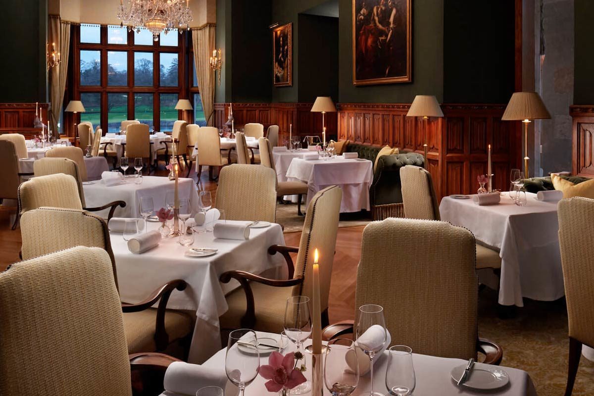 The Oak Room at Adare Manor. Photo: adaremanor.com