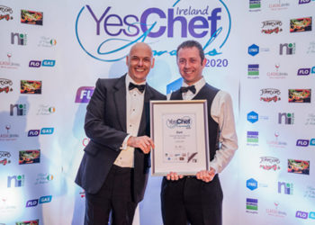 Michael Thomas (right), Best Chef, Leinster, at Zuni Restaurant Kilkenny