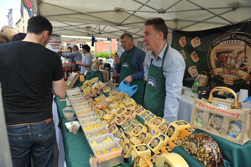 Old Irish Creamery Cheese at Dingle Food Festival