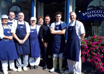 The team at Ballycotton Seafood.