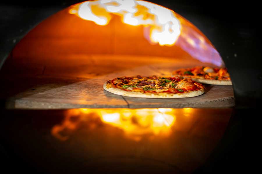 Wood fired pizza at Primo, Kilkenny