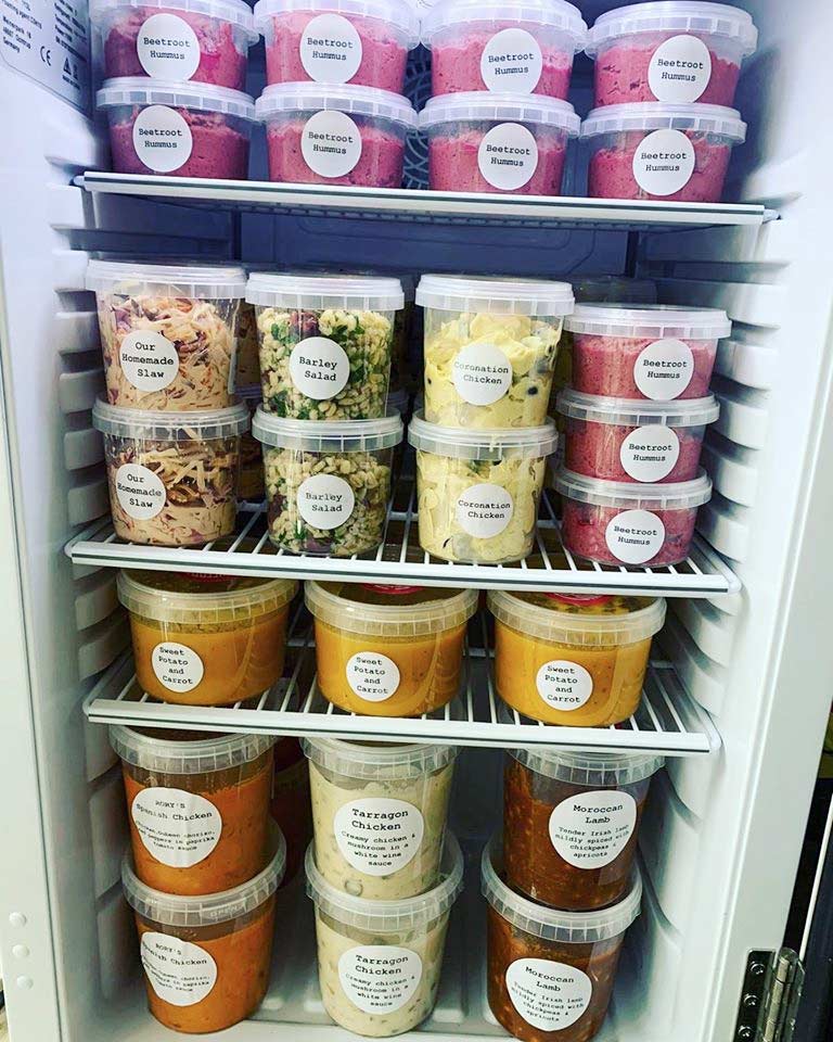 The deli fridge at Face2 in Kilkenny. Pic: Face Kilkenny / Facebook