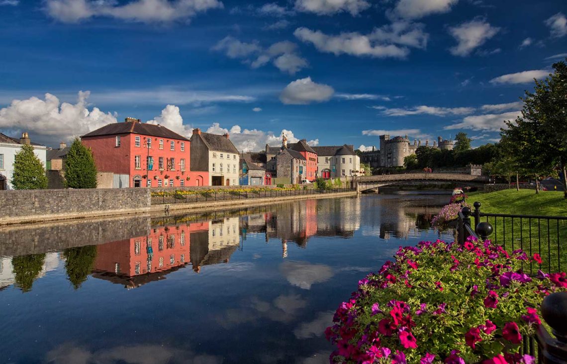 The River Nore flowing through Kilkenny city. Photo: Brian Morrison/Ireland's Content Pool