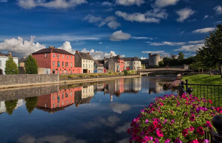 The River Nore flowing through Kilkenny city. Photo: Brian Morrison/Ireland's Content Pool