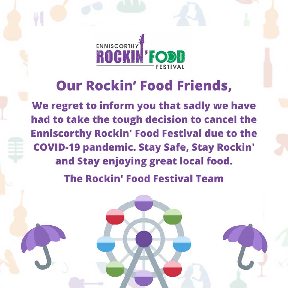 Enniscorthy Rockin' Food Festival statement.