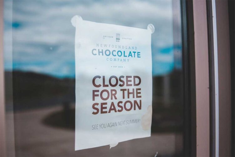 Closed for the season. Photo: Erik Mclean/Pexels