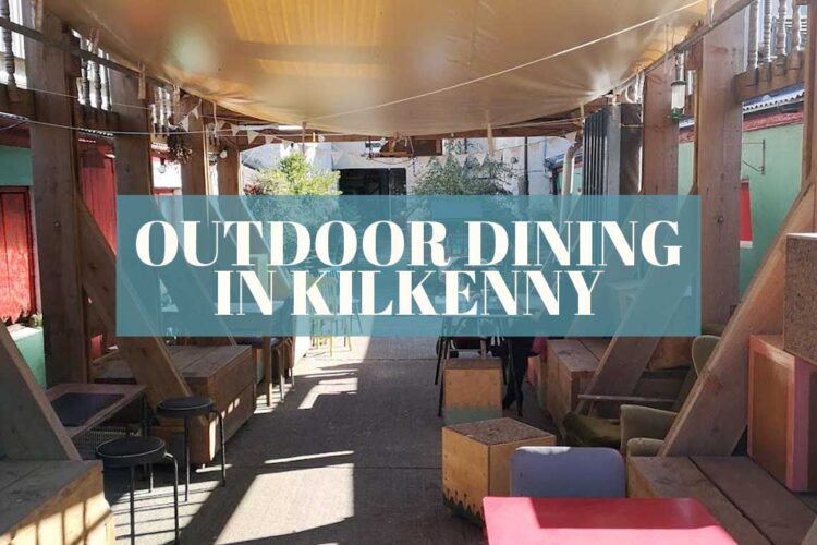 Outdoor dining in Kilkenny