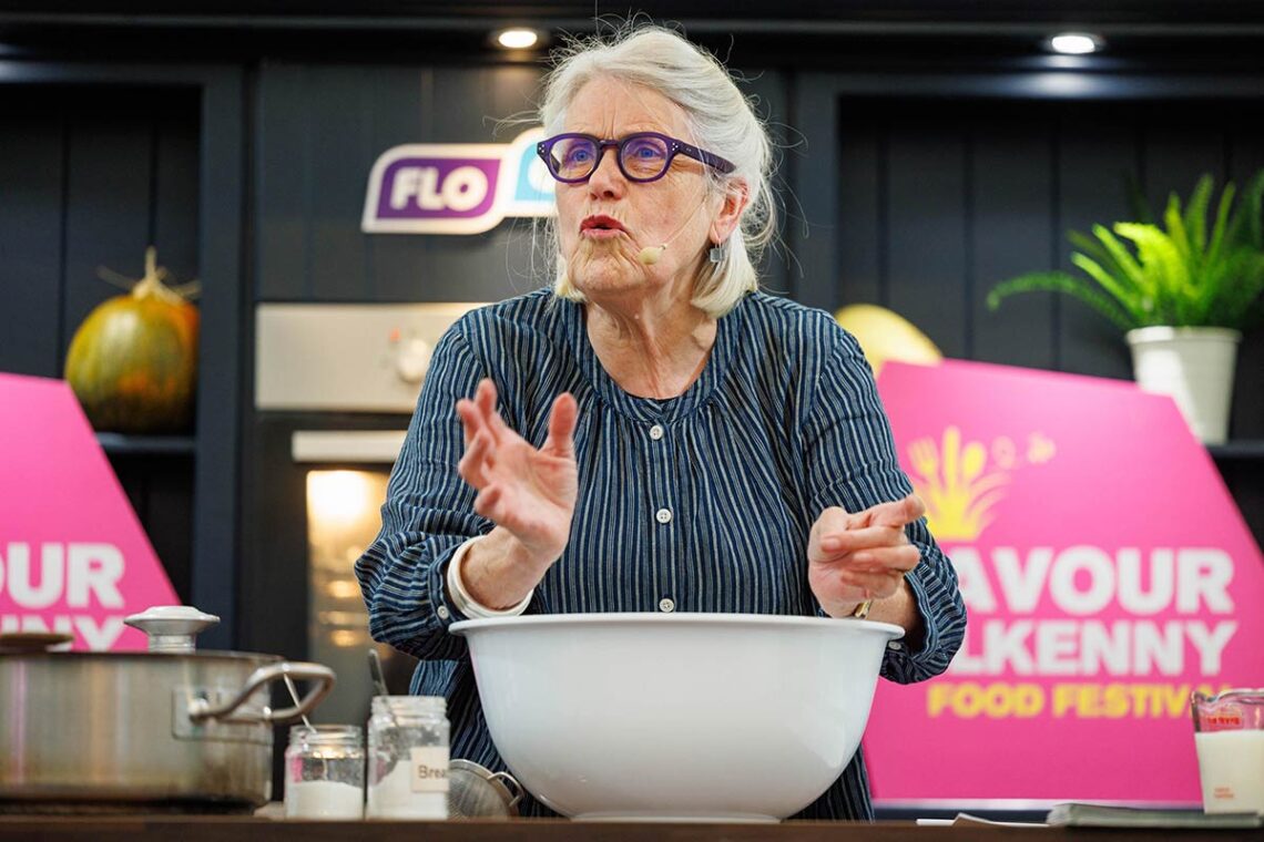 Darina Allen at Savour Kilkenny. Photo: Dylan Vaughan