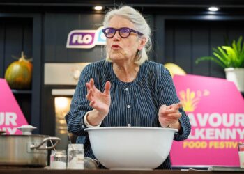 Darina Allen at Savour Kilkenny. Photo: Dylan Vaughan