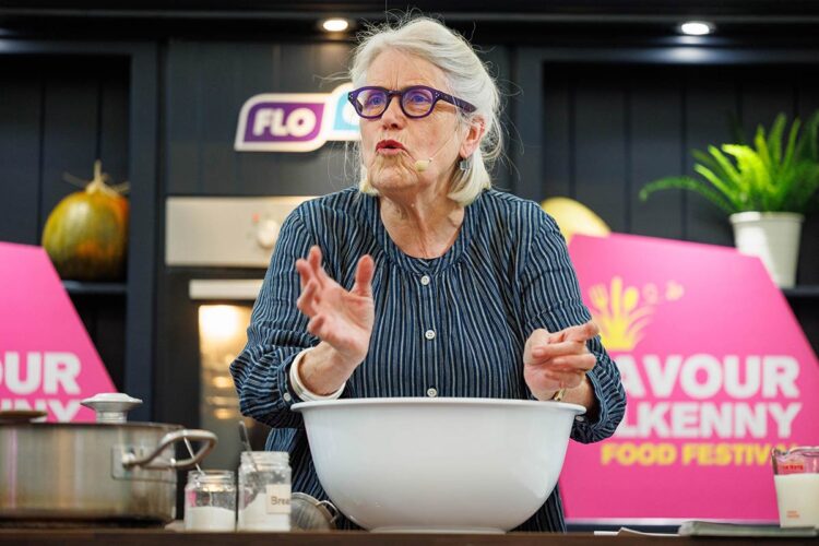 Darina Allen at Savour Kilkenny. Photo: Dylan Vaughan
