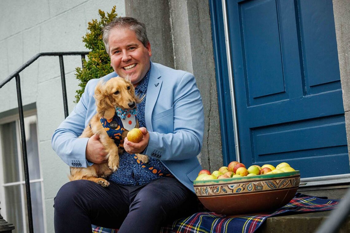 Chef and KCLR presenter Edward Hayden. Photo: Dylan Vaughan