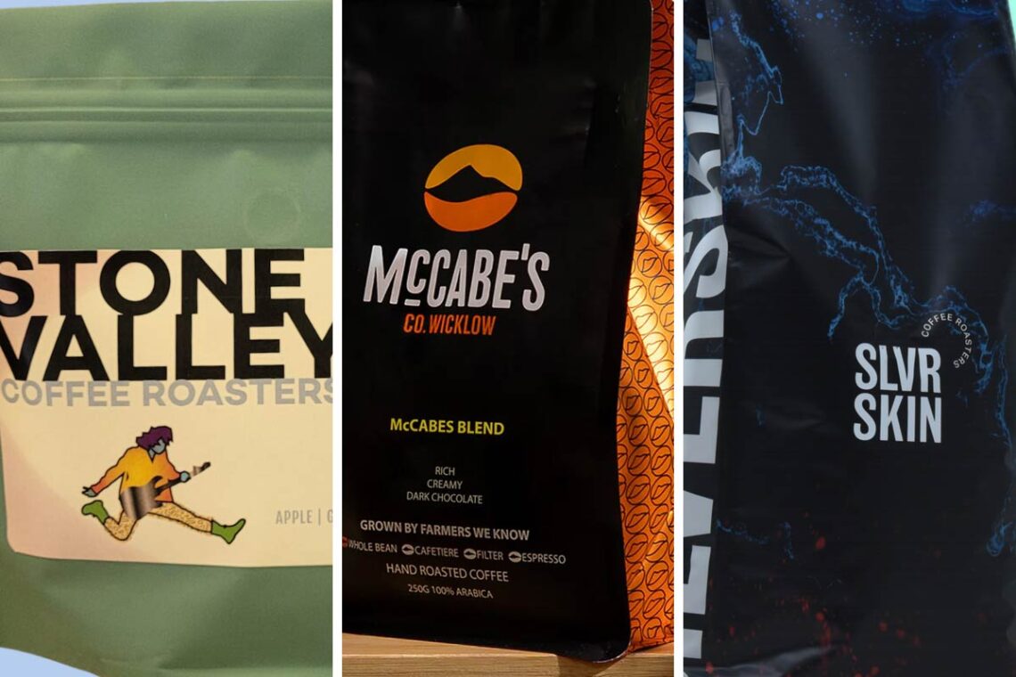 Stoney Valley, McCabe's and Silverskin coffee roasters.
