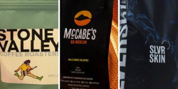 Stoney Valley, McCabe's and Silverskin coffee roasters.