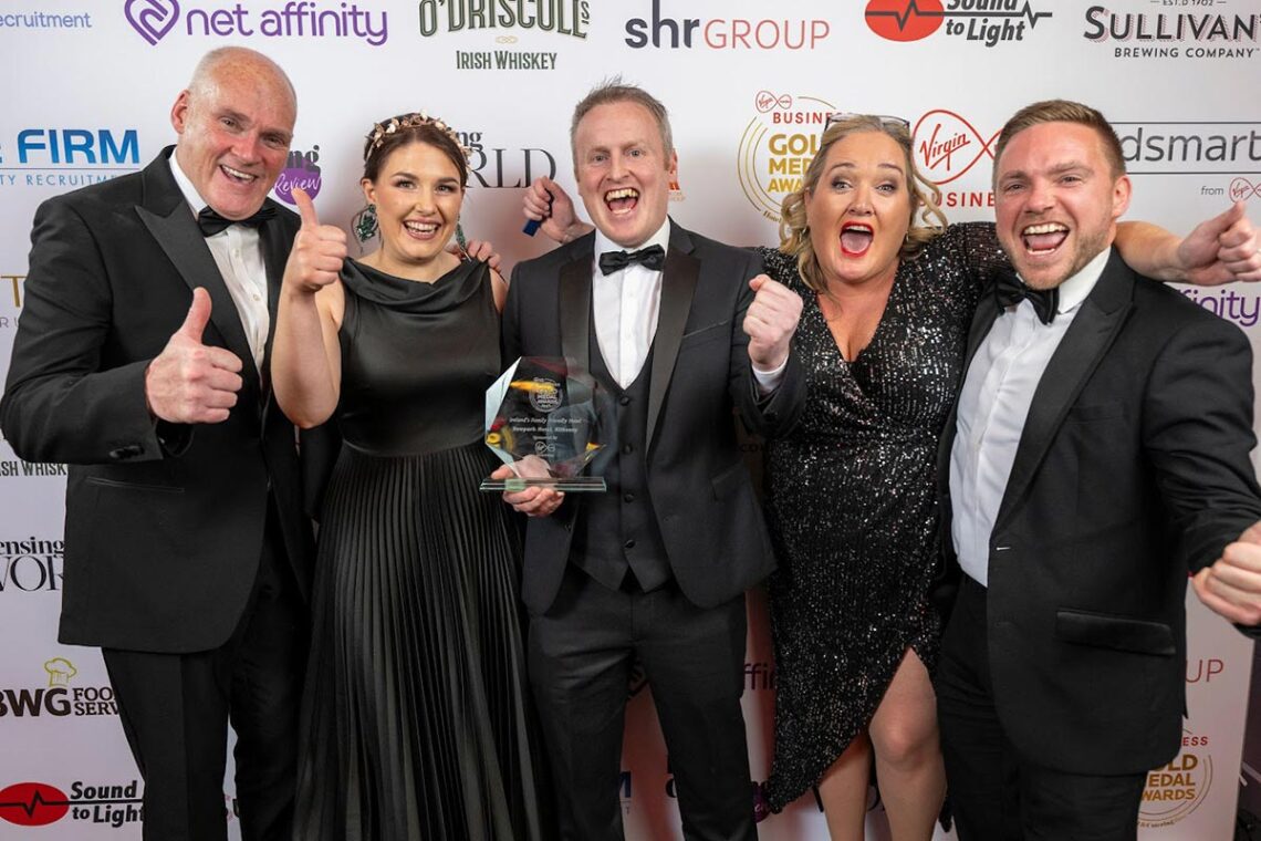 Some of the Newpark Hotel Kilkenny team at the 2023 Gold Medal Awards. Photo: Paul Sherwood Photography / Sherwood.ie