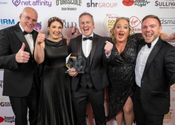 Some of the Newpark Hotel Kilkenny team at the 2023 Gold Medal Awards. Photo: Paul Sherwood Photography / Sherwood.ie