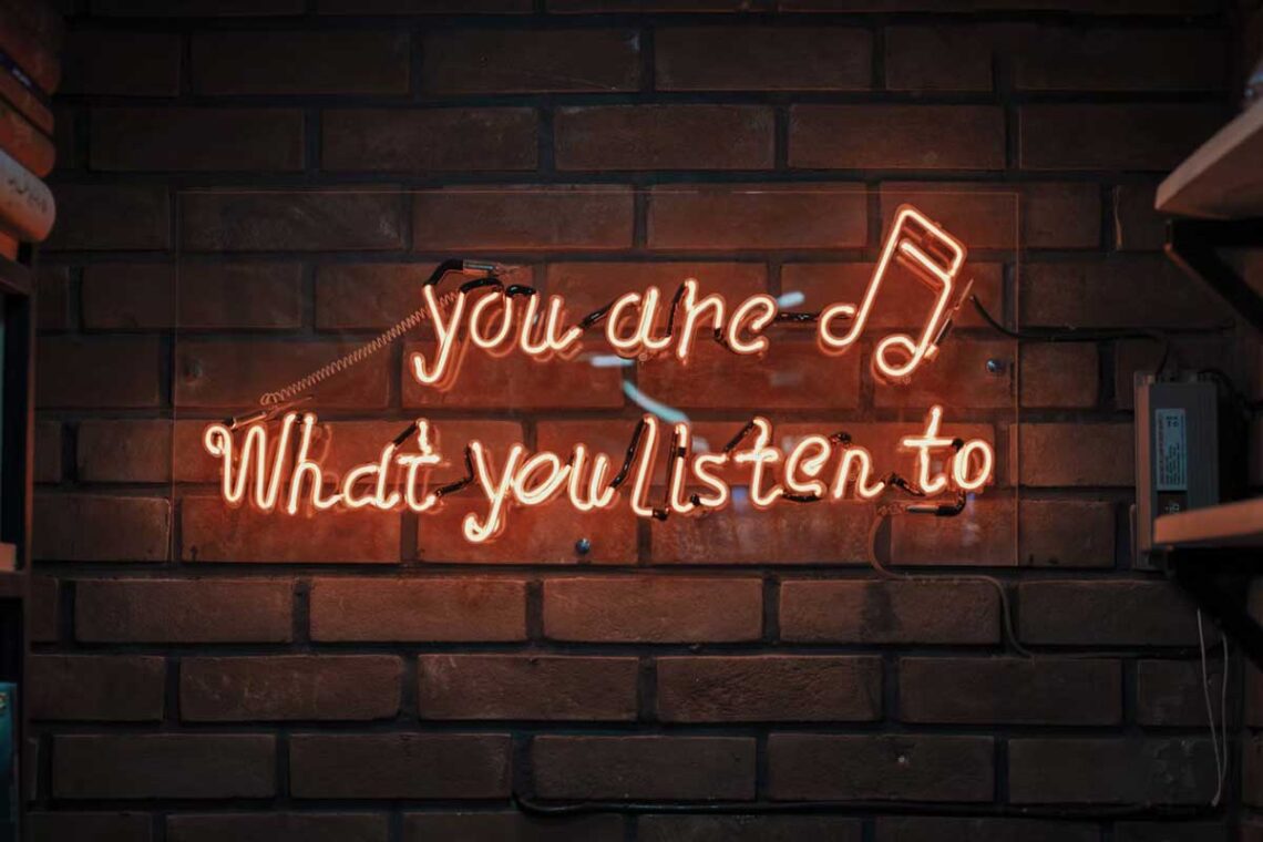 You are what you listen to. Photo: Mohammad Metri / Unsplash