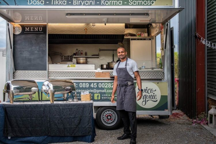 Spice Genie aka chef Christopher Braganza. Photo: Tamas Haasz