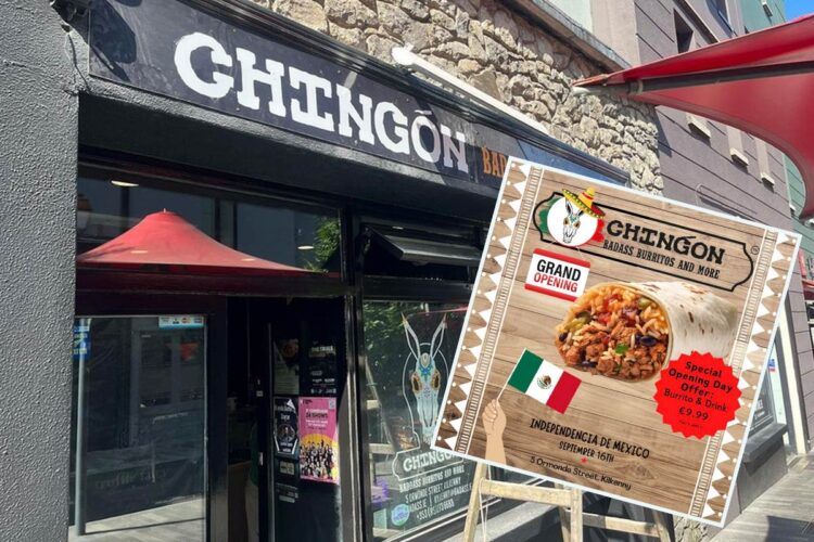 Chingón Badass Burritos. Photo: Chingon Kilkenny/Instagram