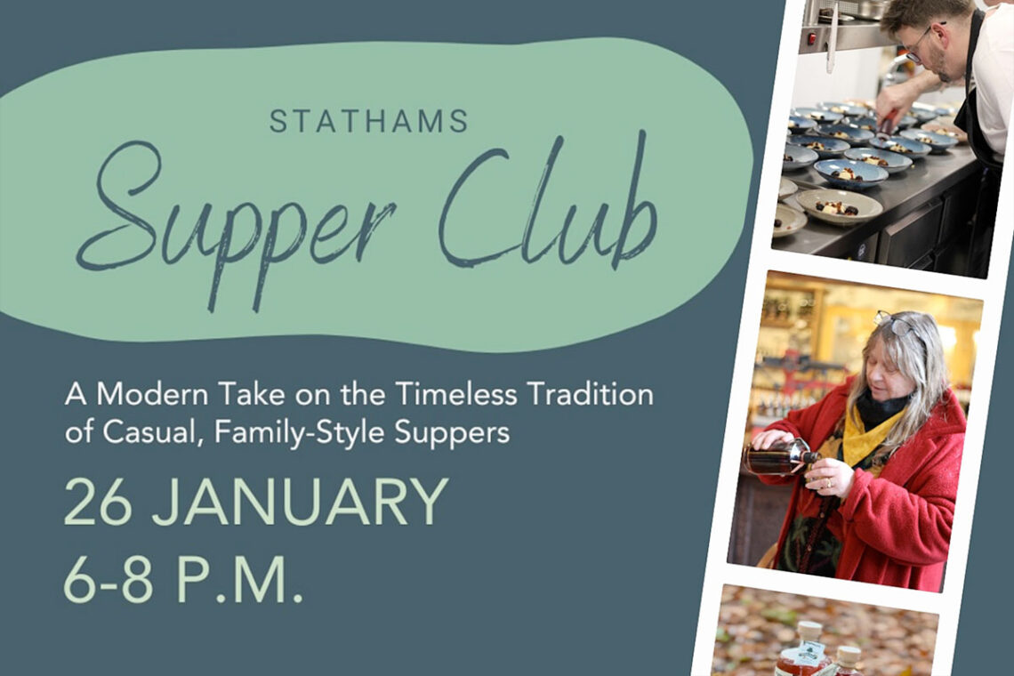Statham's Supper Club, January 2025