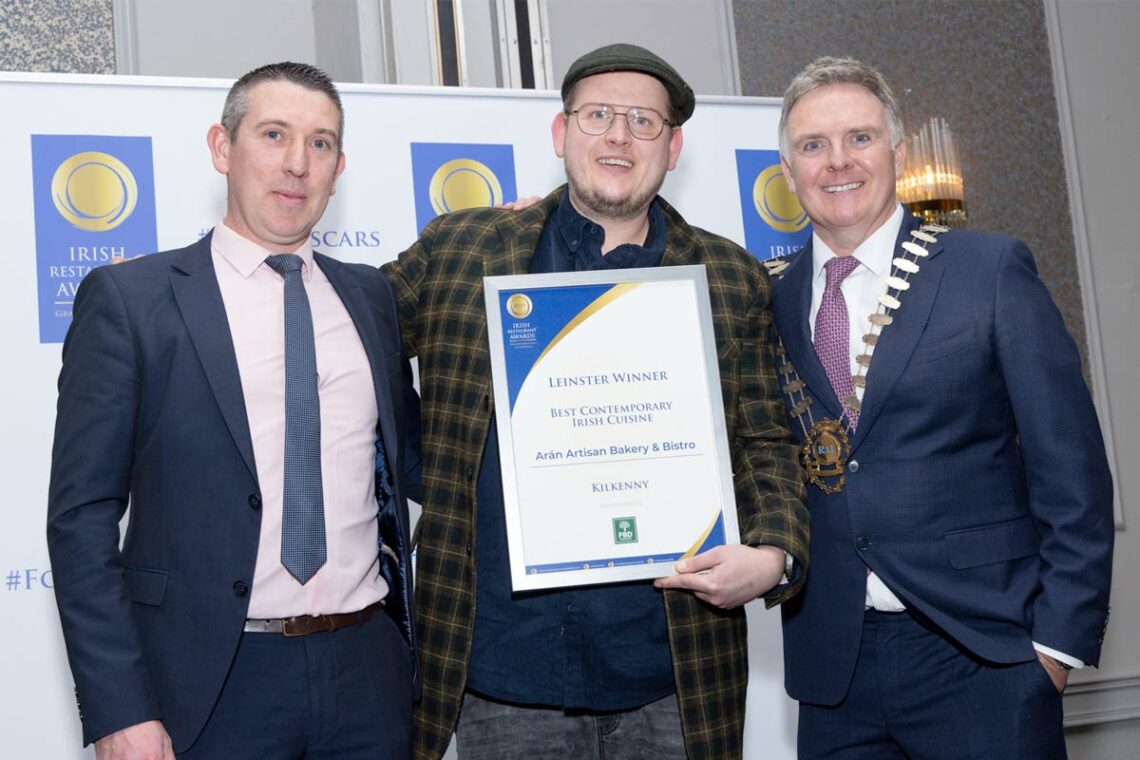 Arán Bakery & Bistro at Irish Restaurant Awards (Leinster) 2025. Photo: Paul Sherwood Photography
